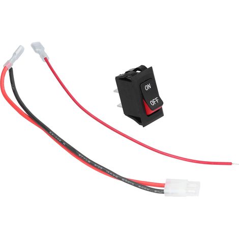 Lot de 2 connecteurs de type Tamiya avec mini interrupteur à bascule : câble adaptateur de charge de batterie robuste, durable, sûr et efficace. (1/5)