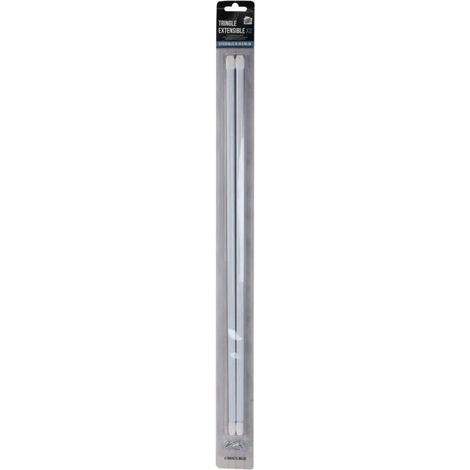 Lot De 2 Tringles Extensibles "paio" 50-80cm Blanc (1/4)