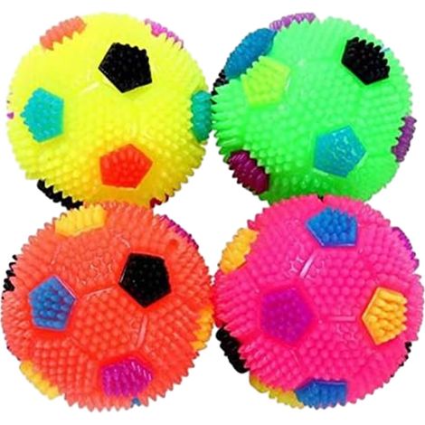Balle interactive lumineuse pour chien, balle élastique et résistante au phosphore pour jouer à l'intérieur et à l'extérieur, cadeau de qualité supérieure pour chiens et chats (1/5)