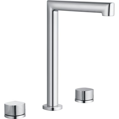 Lavabo bimando sobrencimera caño alto Firenze [ IMEX® ] (1/2)