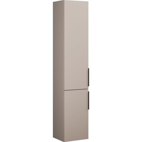 burgbad Eqio armario alto 2 puertas, 1 cajón interior, bisagra a (1/2)