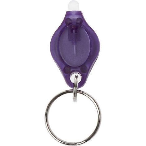 Tragbare Taschenlampe für Schlüsselring, UV-Mini-Schlüsselanhänger, Ausweis-, Geldschein- und Reisepassdetektor (1/4)