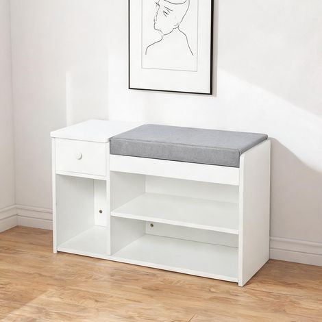 Console en legno truciolare Tessuto Spugna 81 x 31,5 x 49 cm (1/5)