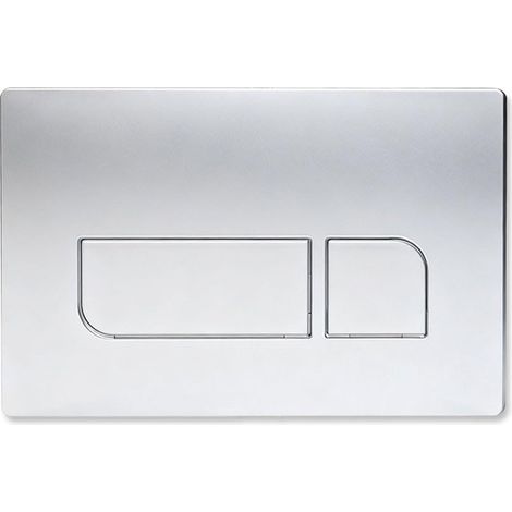 Plaque de chasse d'eau pour chasse d'eau UP300 JP320 - Panneau de réservoir d'eau dissimulé en ABS, double boutons (blanc) (1/5)