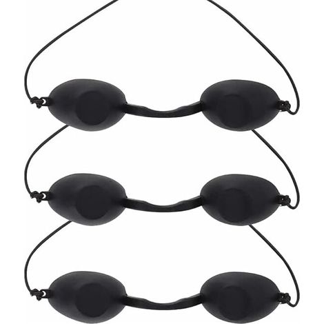 3 Pcs Lunettes de Protection UV, Lunettes Solarium Lunettes Protection UV Conviennent pour la Beauté Laser IPL Convient à la Clinique de Beauté ou à la Maison (1/5)