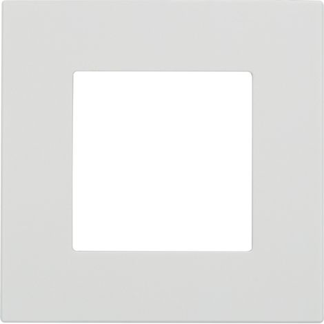 Rahmen PC 1 Modul Modern Weiß für Modern Touch-Schalter