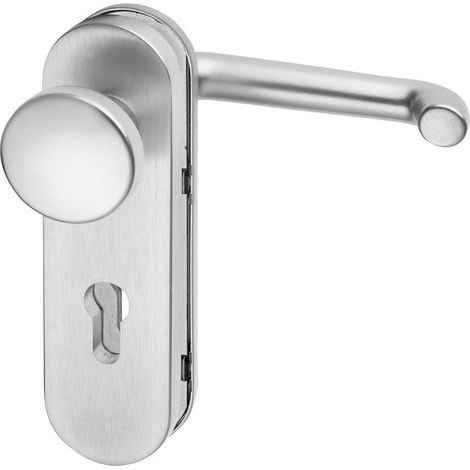 EDI Schutz-Wechselgarnitur mit Kurzschild Logo 8713/0772, Aluminium (1/2)