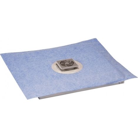 Nicoll – Receveur de douche à carreler 120x120 cm – Modèle TBSP4 – Bonde de vidage incluse – 205402 (1/4)