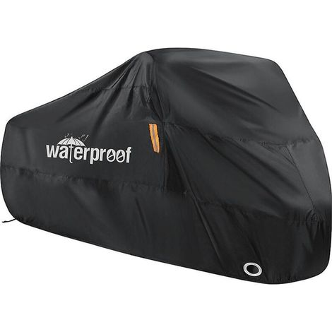 Housse de vélo extérieure imperméable avec trou pour cadenas- (1/3)