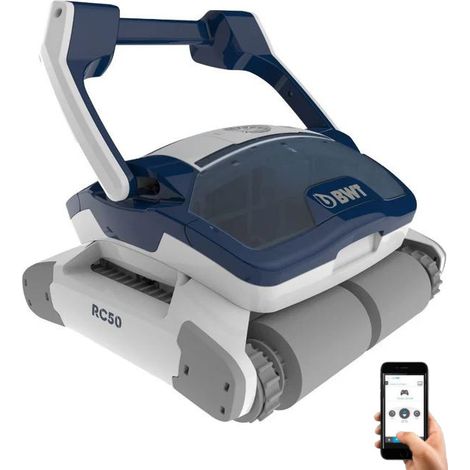 RC50 Automatischer professioneller Poolreinigungsroboter  Boden, Wände und Wasserlinie  App-Steuerung (1/5)