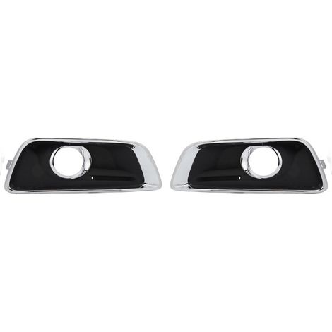 1 par de rejillas protectoras para faros antiniebla (izquierda y derecha) - Repuesto para Chevy Malibu 2012 a 2015