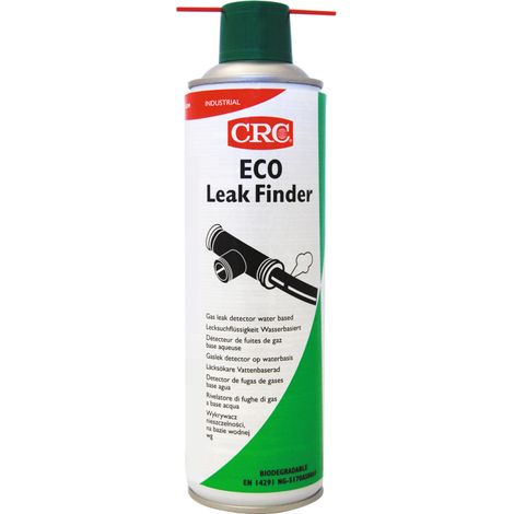 CRC Lecksuchspray Eco Leak Finder NSF-P1 DVGW farblos 360 Grad Ventil Spray 500ml