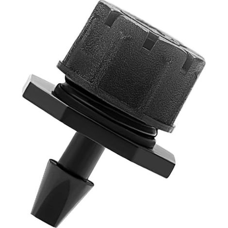 Goutteurs d'irrigation réglables – 50 micro-asperseurs orientables à 360° (8 trous) pour jardin, terrasse et massifs de fleurs – Noir (1/5)