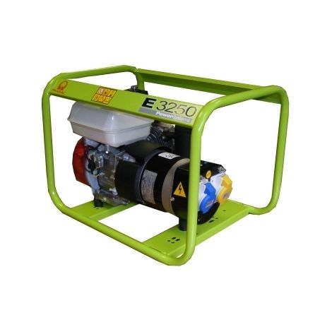 Pramac E3250 2.9KVA Generator 110v/240v Honda Engine