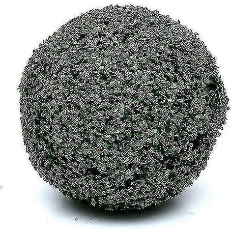 Boule décorative en buis artificiel, 28 cm (1/2)