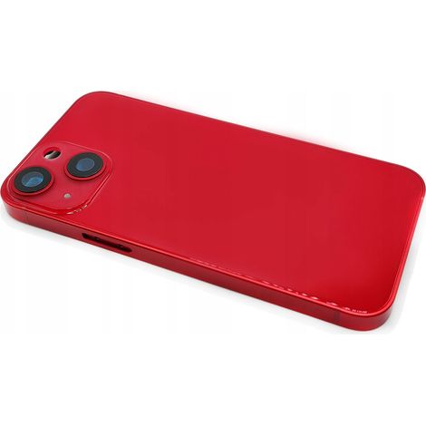 Pannello posteriore della scocca per Apple iPhone 13 mini rosso (1/3)
