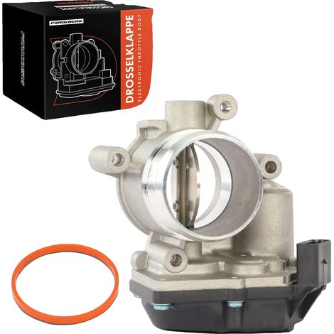 Cuerpo de aceleración, 48 mm de diámetro, funcionamiento electrónico, voltaje de 12 V, 5 pines de conexión, compatible con marcas de vehículos europeas. (1/5)