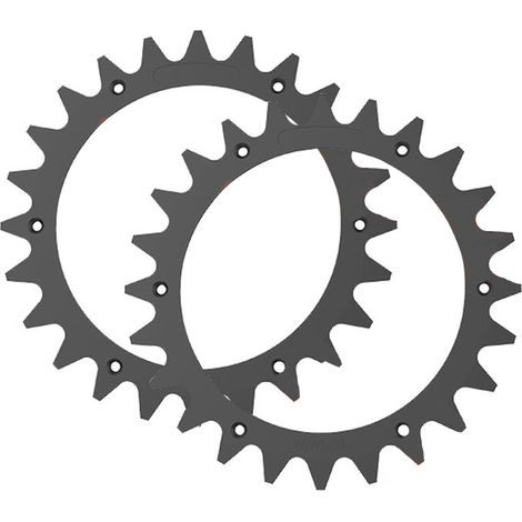 Pointes d'adhérence améliorées pour tondeuse Worx Landroid - Noir (1/3)