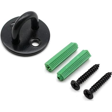 1 crochets plafond - 33 mm - 40 mm - 50 mm - inox - avec vis (1/5)