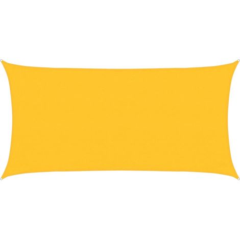 Maison Exclusive - Sonnensegel 160 g/m² Gelb 3x6 m HDPE