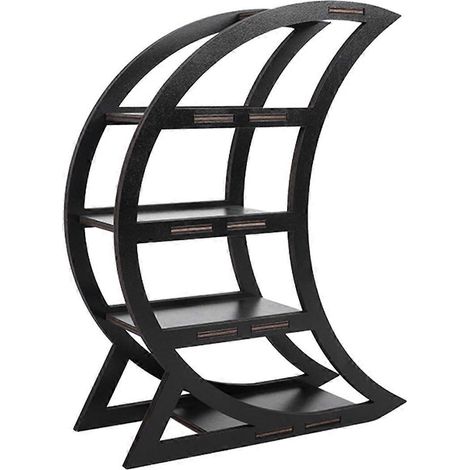 Étagère en bois pour cristaux, support pour pierres et huiles essentielles --- (1/5)