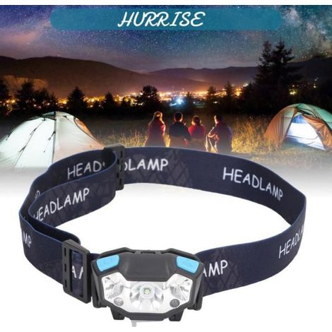 Sonew phare d'extérieur (Noir)Lampe Frontale USB étanche Phare Haute Luminosité Avec Senso FR piscine projecteur Noir (1/5)