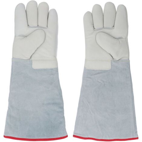 BUNTHAUS Gants résistants aux basses températures, en cuir artificiel imperméable et antigel, 45 cm (1/5)