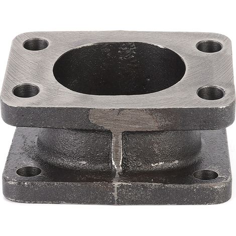 Bride d'adaptation pour turbocompresseur 15°T3 vers T4 (1/5)