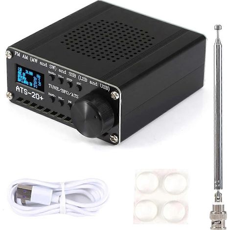 ATS-20+ Plus V2 SI4732 SDR-Funkempfänger mit OLED-Display