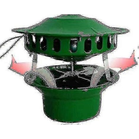 Wosawe Electric Chimney Fan For Bbq Hut Fireplace Thermo Stove Wood Oven - 80w (1/5)