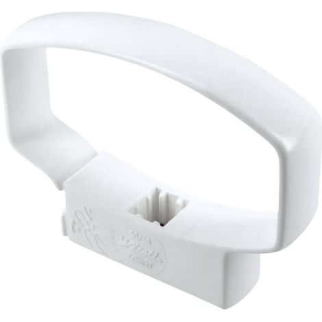 Abrazadera para tubo de bajada ovation 28 "TD95" 90x56 mm, blanco (1/5)
