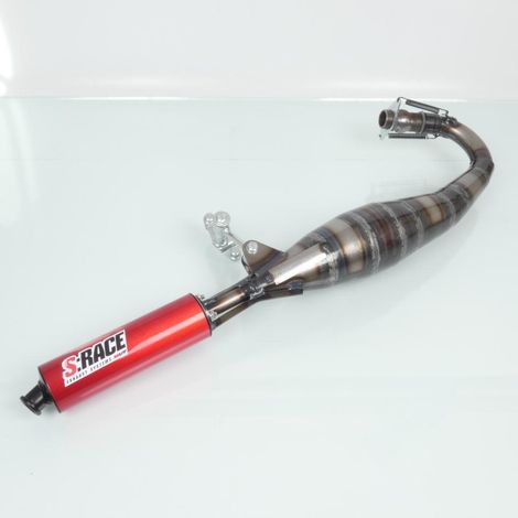 auspuff lang auszug mvt s race sp2 für moped mbk 51 schalldämpfer