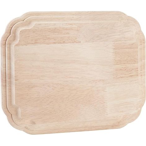 25x20cm Plaque en Bois Planches de Bois Naturel pour L'Artisanat Plaque D'Angle en Bois Brut Plaques Décoratives pour la Décoration Murale de la Maison, 1.9cm D'Épaisseur (1/5)