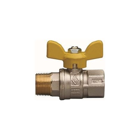 RUBINETTERIE BRESCIANE Valvola A Sfera Per Gas M/F 1/2"