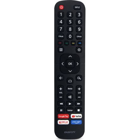 Télécommande TV Compatible avec Hisense EN2BY27V, avec Boutons Netflix, YouTube et Prime Video (1/5)