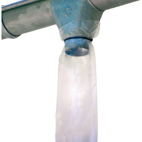 Fallrohrprovisorium FRP-100 neutral 100 µm L.100m B.200mm LDPE - 0258710010020I