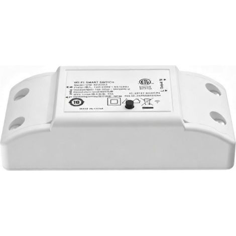 Interrupteur WiFi BASIC R4 Relais intelligent pour la maison, commande vocale et minuterie, compatible avec l'application Ewelink et Alexa. (1/5)