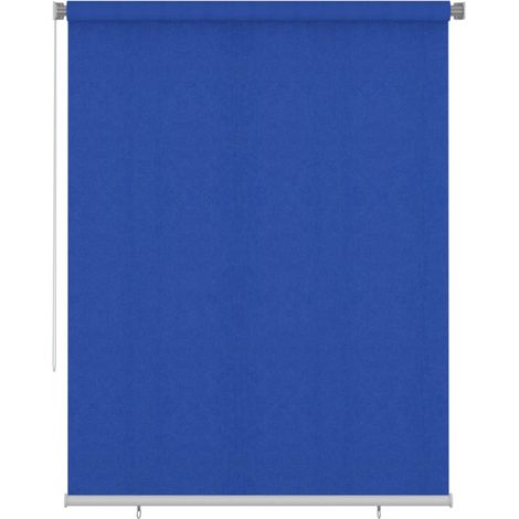 Außenrollo 185 (B) x 230 (H) cm Blau HDPE vidaXL