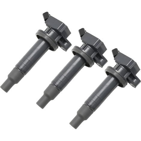 Lot de 3 bobines d’allumage 90919-02239 pour Toyota Aygo Yaris Citroën C1 Peugeot 107, référence 90919-02262 90080-19015 (1/5)