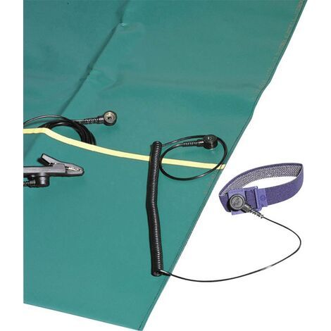 Bernstein Tools 9-354 Kit de service antistatique (ESD) vert (L x l x H) 500 x 400 x 0.35 mm (1/3)