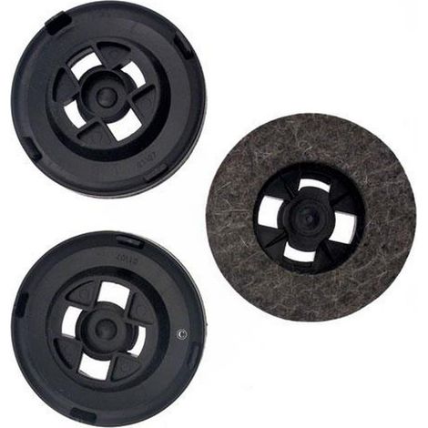 dischi in feltro (x3) - acquisto dopo il 2007 - Lucidatrici - HOOVER - 89885_3662894211633