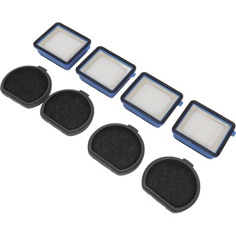 Kit de 4 filtres de rechange pour aspirateur Electrolux PF91 5EBF, PF91 5BTF et PF91 6BWF. (1/5)