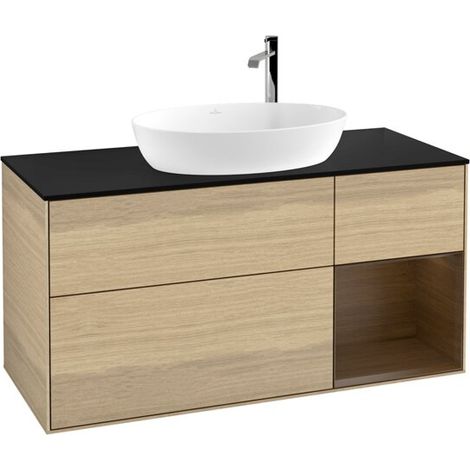 Villeroy & Boch F952GNPC Meuble sous-lavabo Finion F95 (1/2)