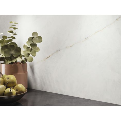 Carrelage aspect marbre Milano 60x120 cm Gris - Mate