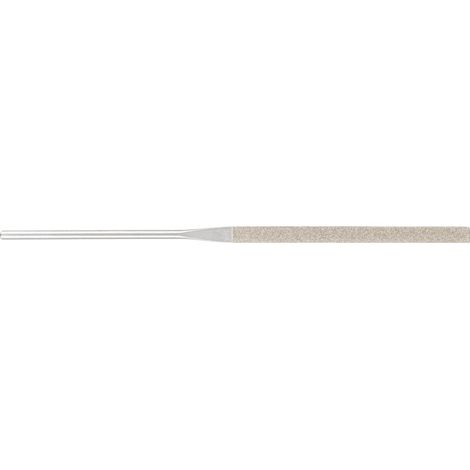 PFERD TOOLS Diamant-Nadelfeile flachstumpf extra schlank 140mm D126 (mittel) für tiefliegende Konturen (1/4)
