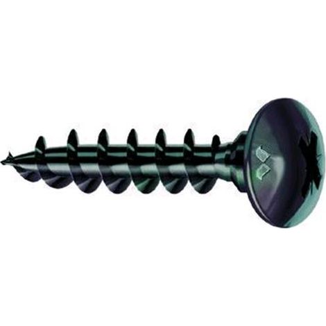 Viti Panel-Vit Fc Nere Pz Fungo C/Collare Mm. 5  X25 500Pz