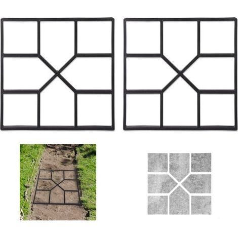 2x concrete mould set (1/5)
