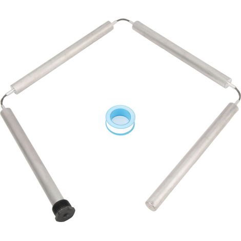 Anode Magnésium Flexible Universelle 42 Pouces 3/4 NPT pour Chauffe-eau Compatible Rheem (1/4)