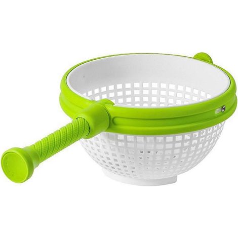 Essoreuse à salade centrifuge avec poignée - Accessoires de cuisine utiles (1/5)