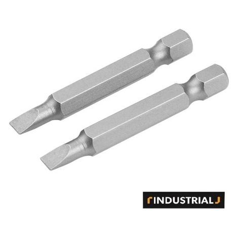 Juego 2 piezas puntas planas Tolsen - sl0.6x4.5x50, TOLSEN (1/2)